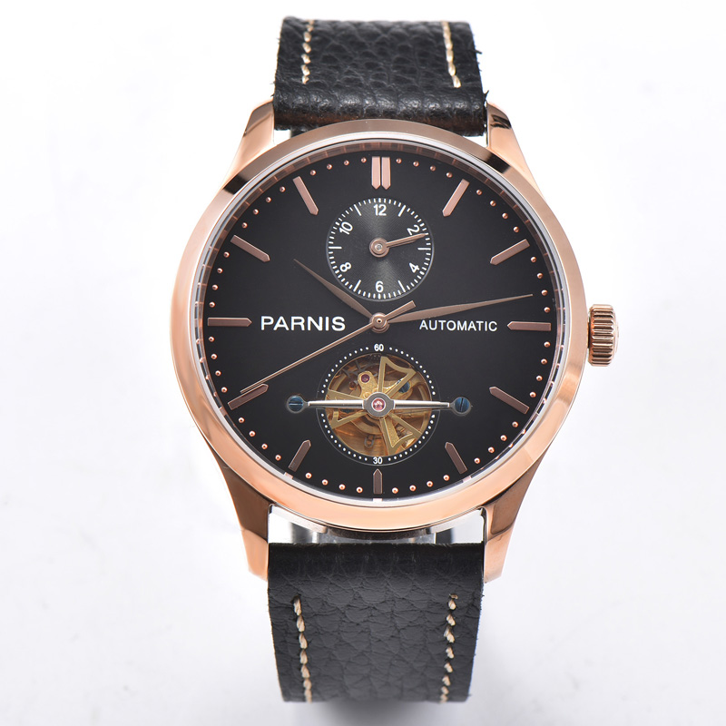 44mm parnis PVD case 6497 movement 17 jewels manual wind up mens watch 165,Parnis  watches